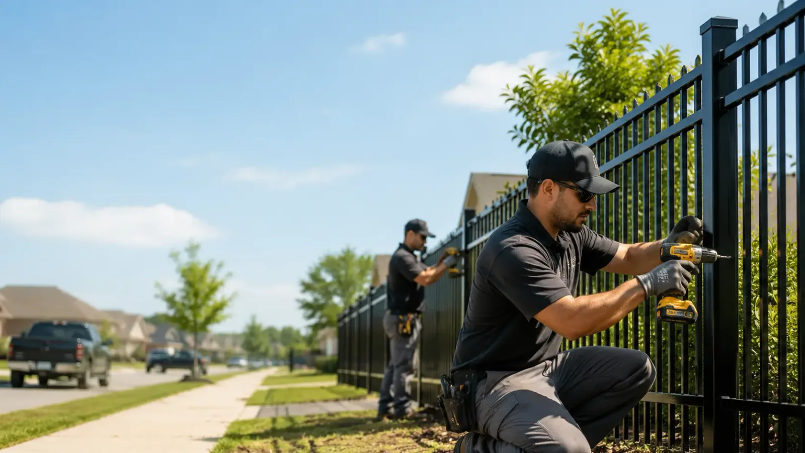 Metal Fence Installation in Glencoe, KY